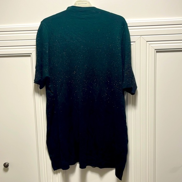 Ombre Short Sleeved Sparkly Shirt - Picture 1 of 4